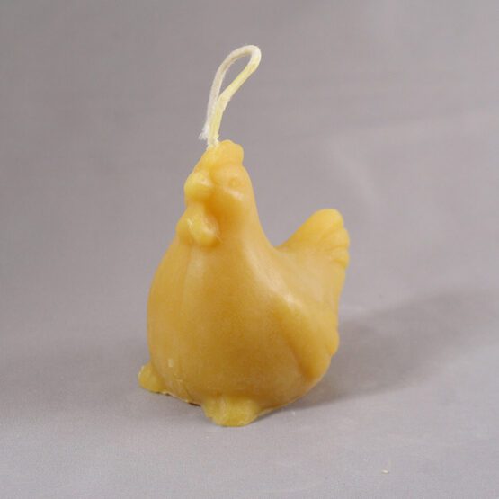 chicken gold candle beeswax