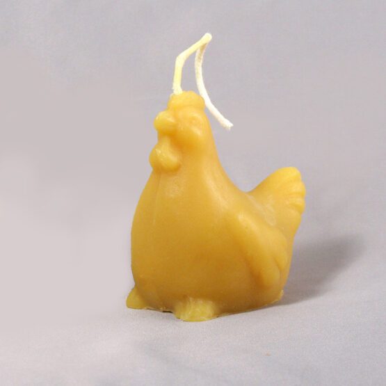 chicken gold candle