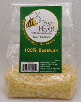 4oz bag of 100% beeswax pastilles